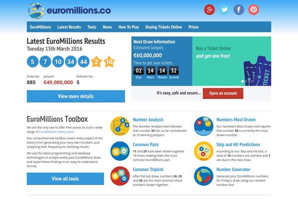 Euro theme site design template sample