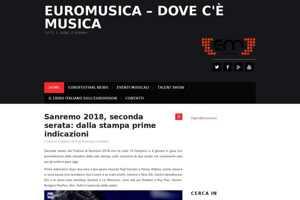 Hiero theme site design template sample