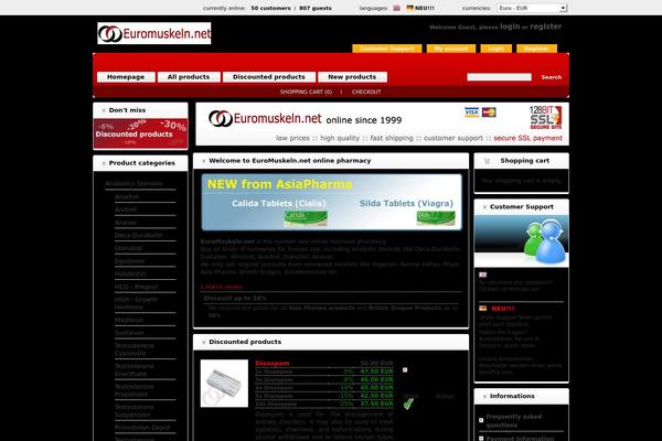 euromuskeln.net site used Tucows