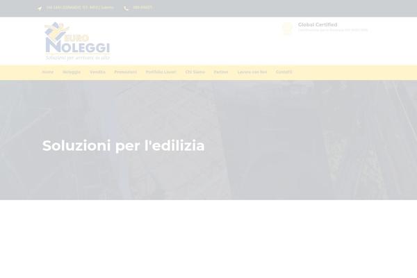 Megacorp theme site design template sample