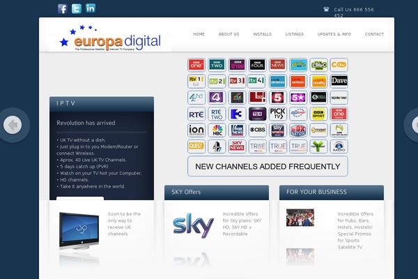 Ventura theme site design template sample