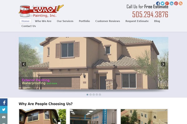Simplicity theme site design template sample