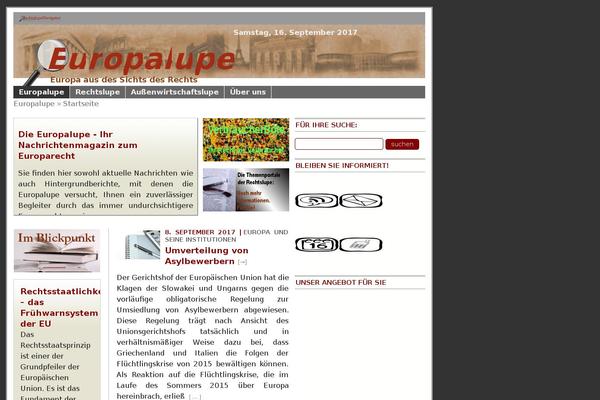europalupe.eu site used Lupe