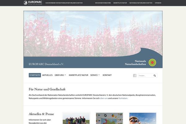 europarc-deutschland.de site used Europarc-master