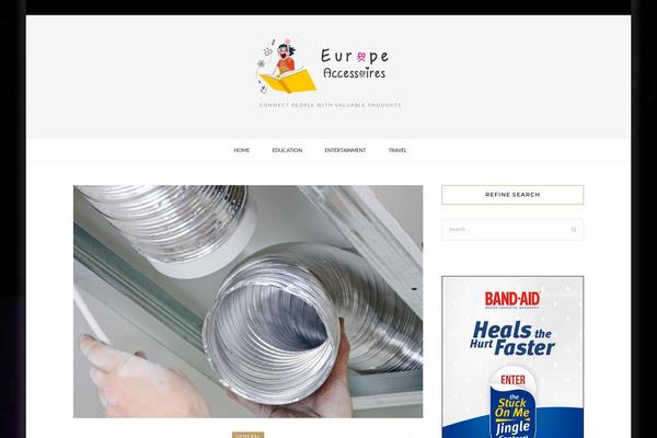 Kokoro theme site design template sample