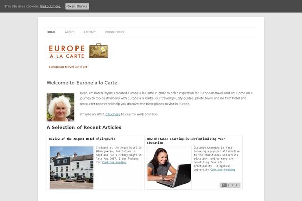 Twentytwelve-child theme site design template sample