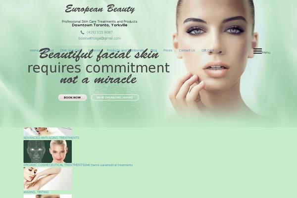 europeanbeautytoronto.com site used Europeanbeauty