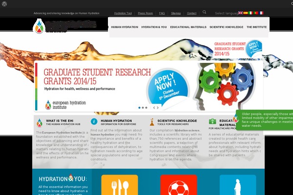 web-splash theme websites examples