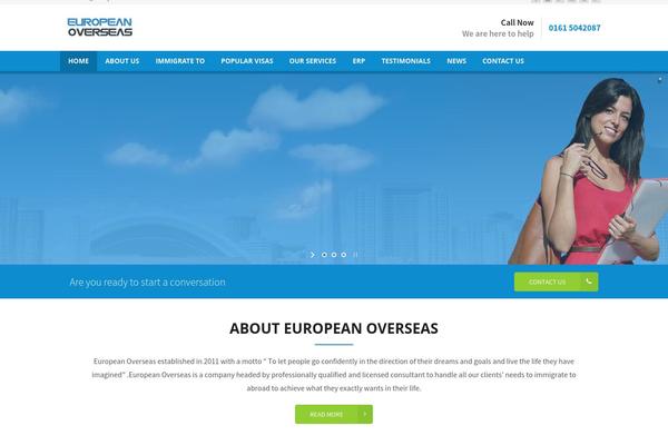 european theme websites examples