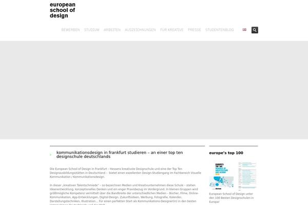 Inceptio theme site design template sample