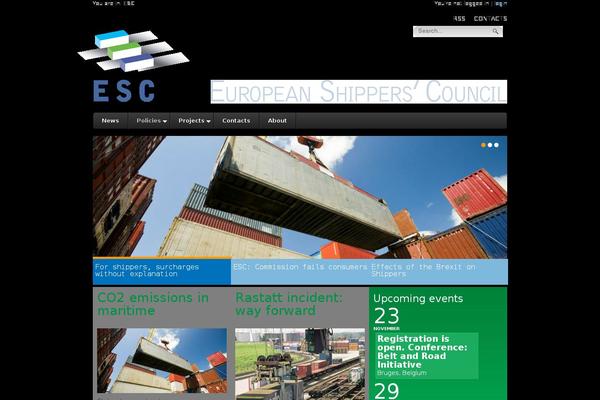 europeanshippers.eu site used Static