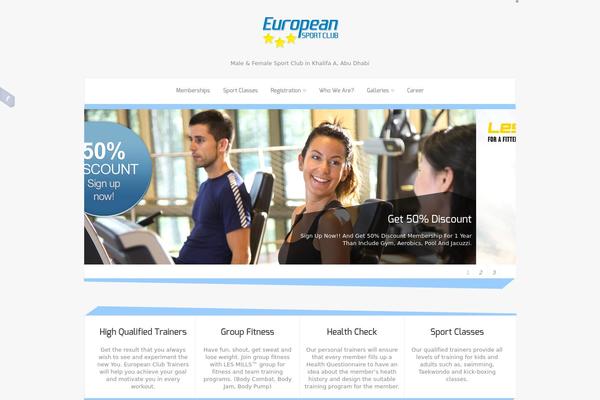 Zenon Lite theme site design template sample
