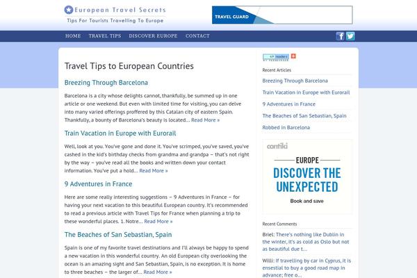 Ets theme site design template sample