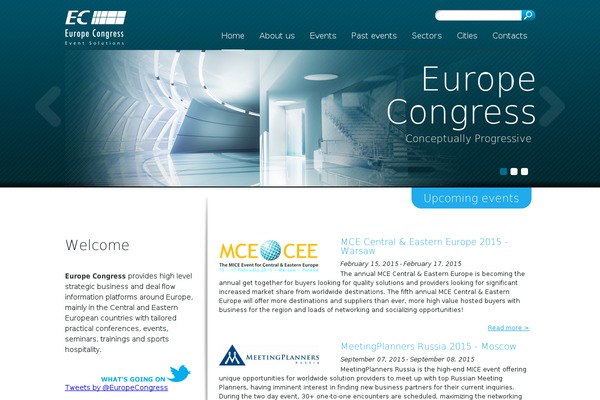 europecongress.com site used Skeleton