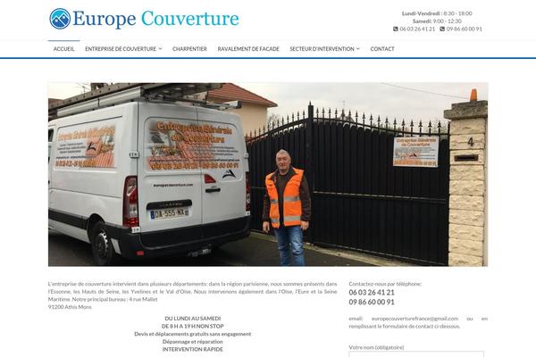 europecouverture.com site used Atompress
