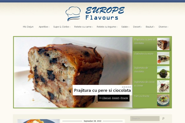 CookingPress theme site design template sample