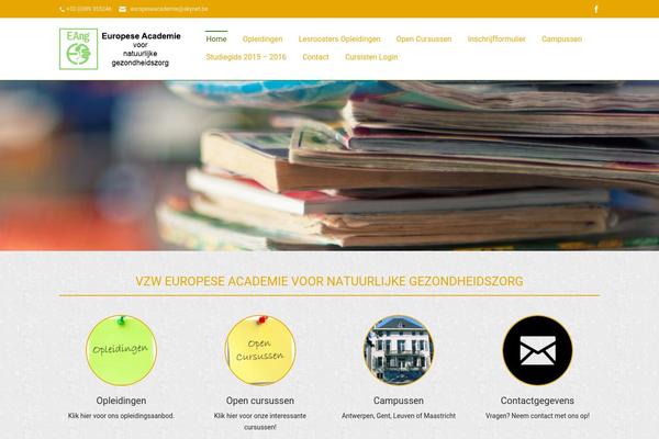 europeseacademie.be site used Gardeniapro