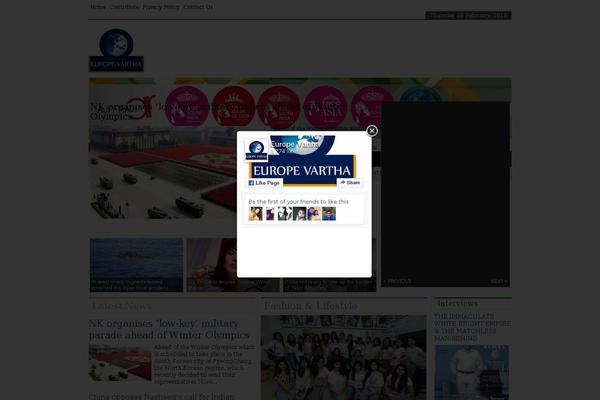 Site using UnPointZero Slider plugin