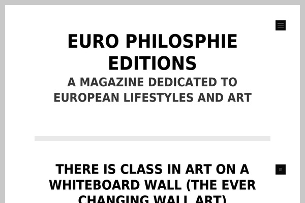 Tonal theme site design template sample