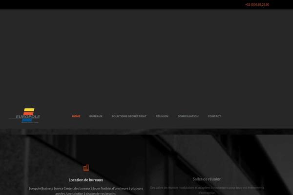 Infinite theme site design template sample