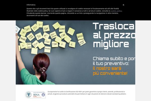 europonenteservizi.it site used Abctheme