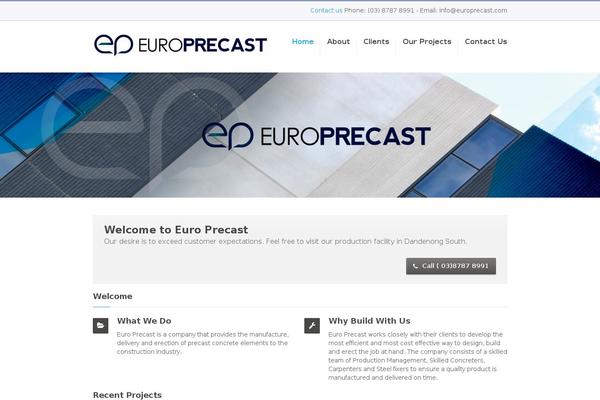 Robust theme site design template sample