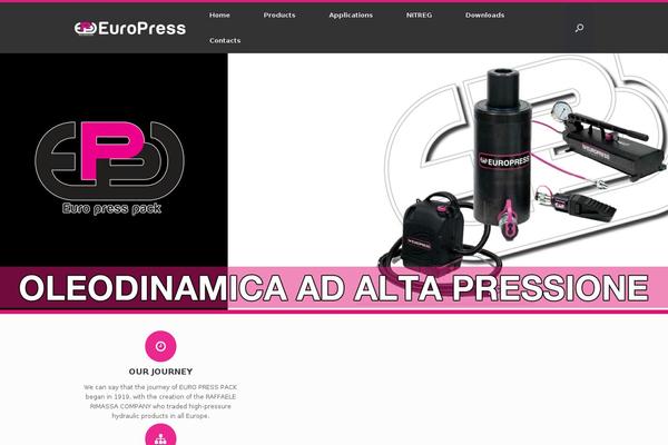 Vantage theme site design template sample