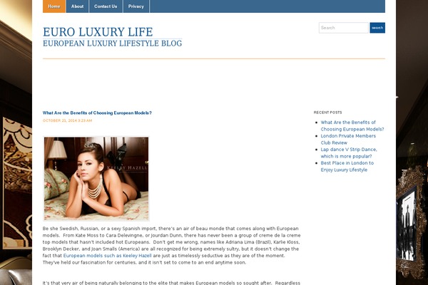 Academica theme site design template sample