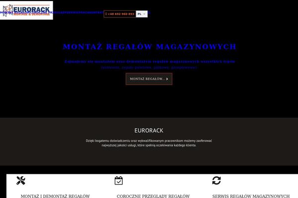Total theme site design template sample