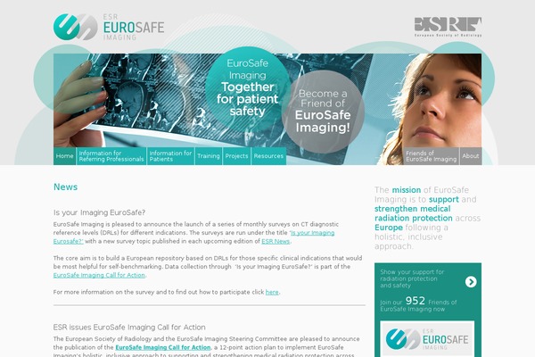 eurosafeimaging.org site used Esr