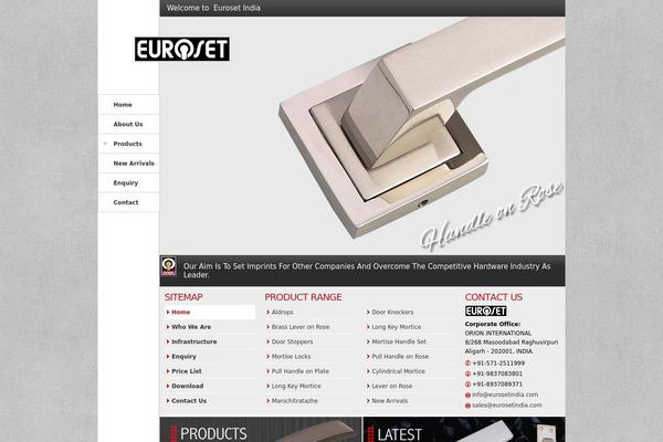 Skshop theme site design template sample