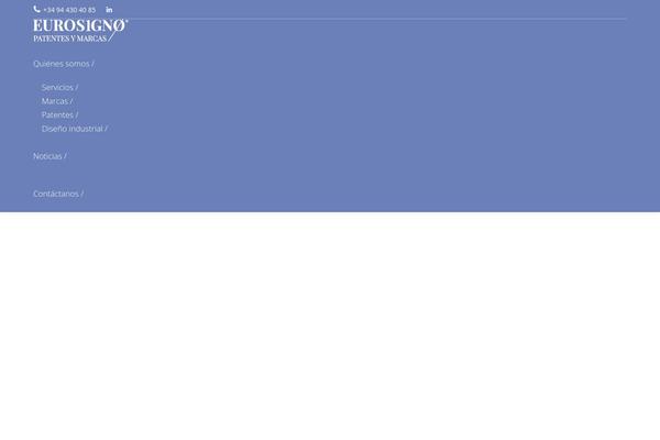 The7 Child theme site design template sample