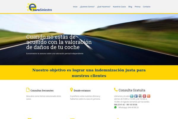 Panoramica theme site design template sample