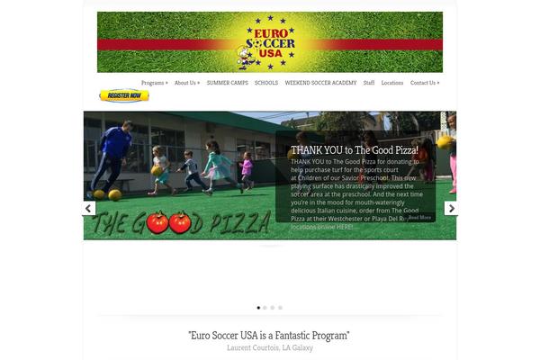 Chameleon theme site design template sample