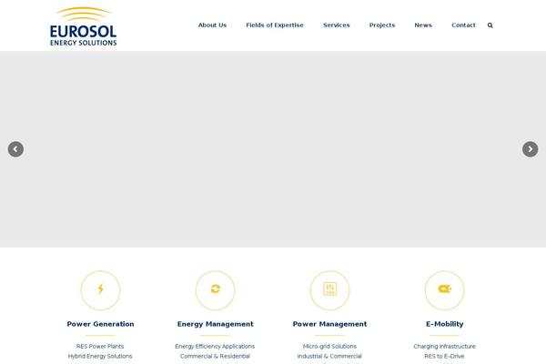 Electrify theme site design template sample