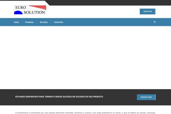 Euro theme site design template sample