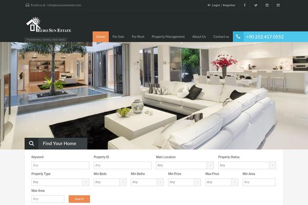 Realhomes Theme theme site design template sample