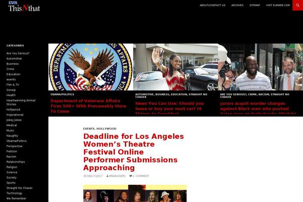 Yuki theme site design template sample