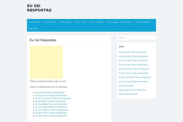 The Box theme site design template sample