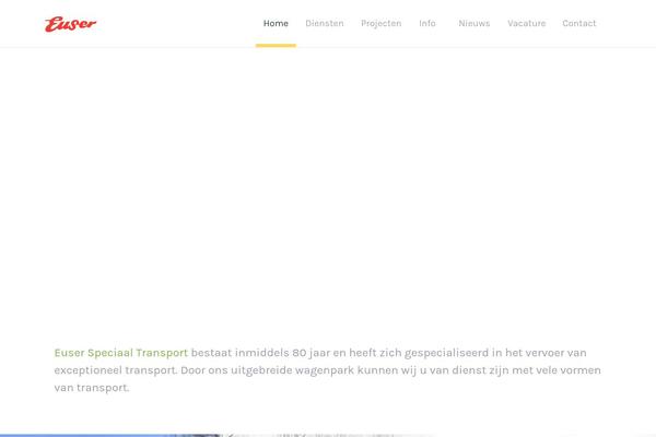 euser-speciaaltransport.nl site used Dhc