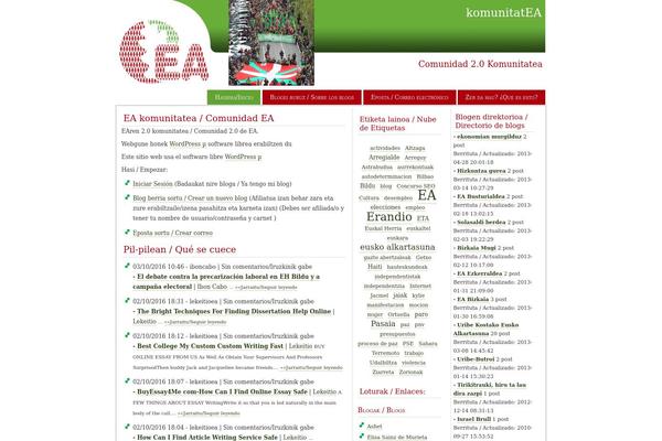 Home theme site design template sample