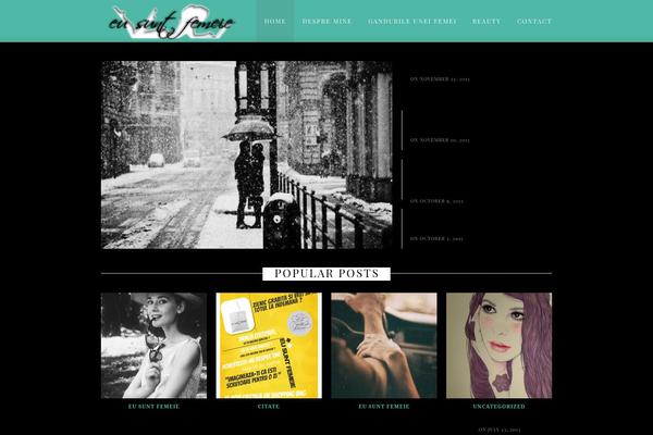 Cassia theme site design template sample