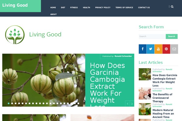 HarmonUX Core theme site design template sample