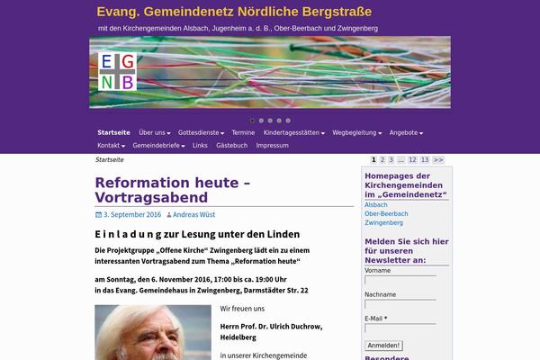 Weaver II theme site design template sample