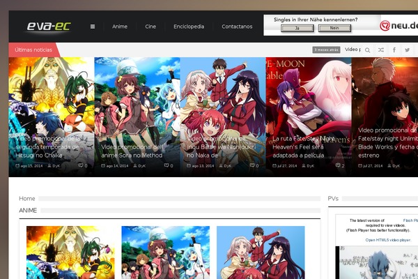 SevenMag theme site design template sample