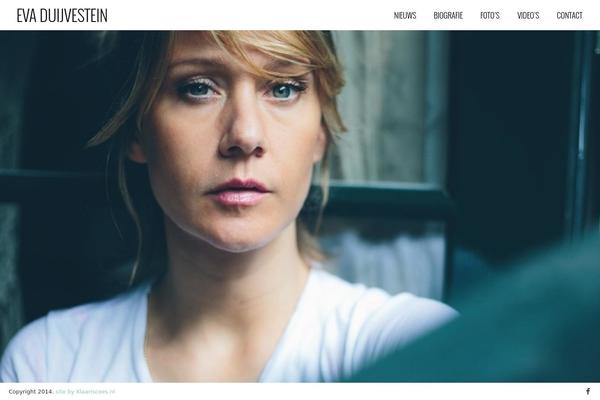 Eva theme site design template sample
