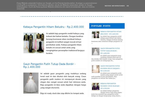 Site using Popular-post-widget plugin
