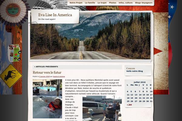 Adventure Journal theme site design template sample