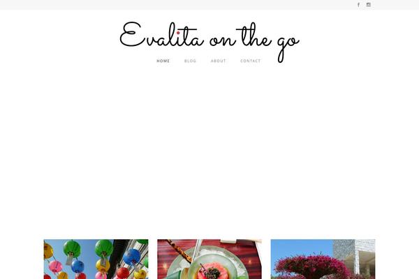 Stockholm theme site design template sample