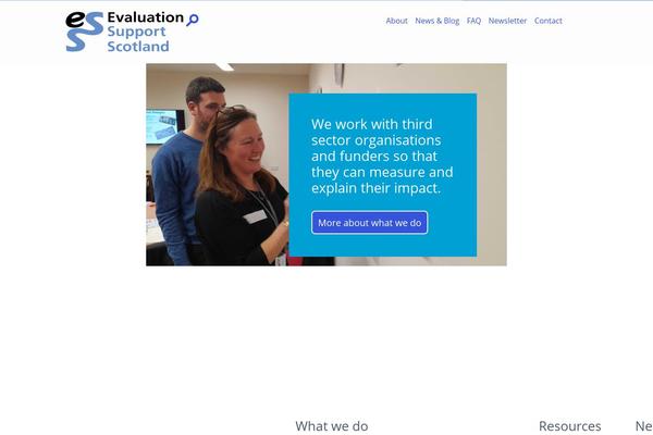 evaluationsupportscotland.org.uk site used Ess-theme-v2